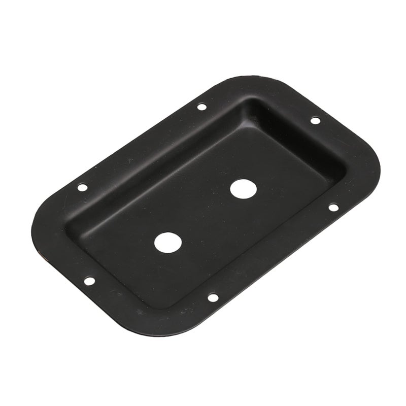 logyues 1/4" Steel Headphone Jack Plate Socket Clip for Speaker Cabinets Black - Image 3